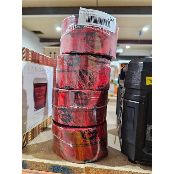 Tuck Tape Construction Grade Sheathing Tape, 6 Rolls