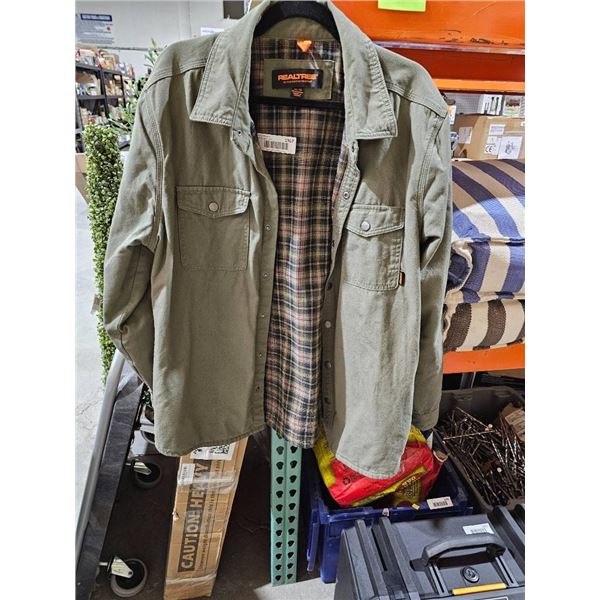 Realtree Shirt Jacket by Boston Traders, Size XL/1TG