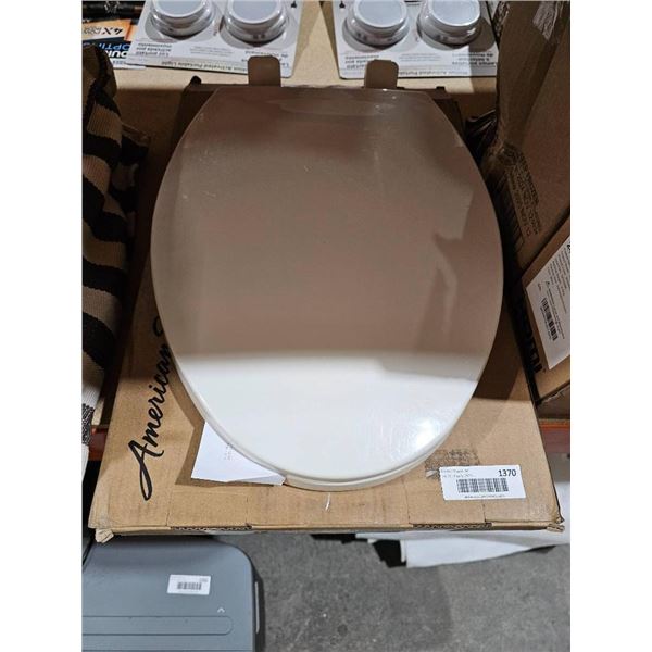 American Standard Elongated White Toilet Seat Model 5053A60B