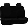 Image 1 : Black Universal Bench Seat Cover for Automobiles