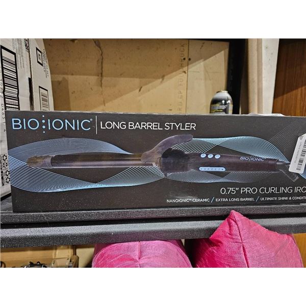 Bio Ionic Long Barrel Styler Pro Curling Iron