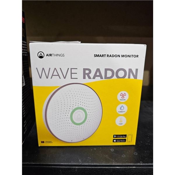 Airthings Wave Radon Smart Radon Monitor