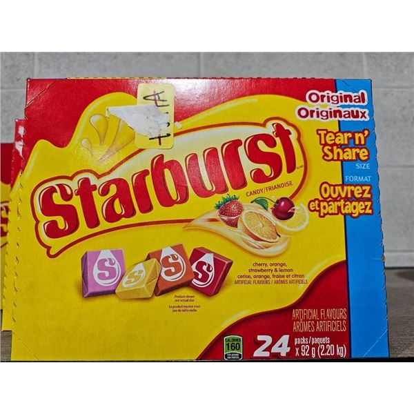 Starburst Original Tear ‘n’ Share Candy Pack (24 Count)