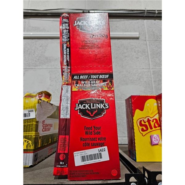 Jack Link’s All Beef Spicy Pepper Sausage Snacks – 50g