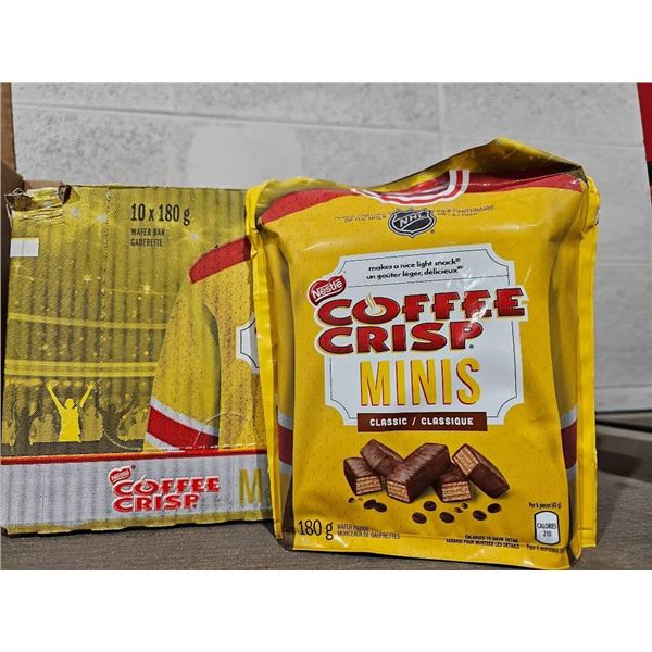 Coffee Crisp Minis Pack, 180g, NHL Edition Packaging