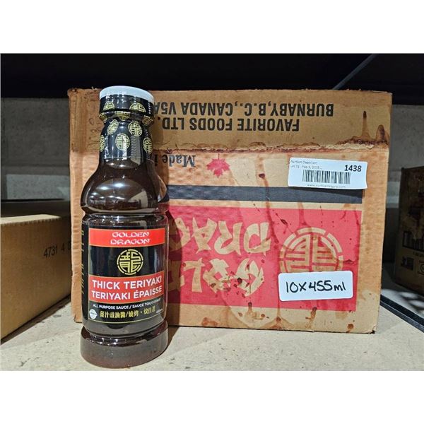 Golden Dragon Thick Teriyaki Sauce, 445 mL Bottle