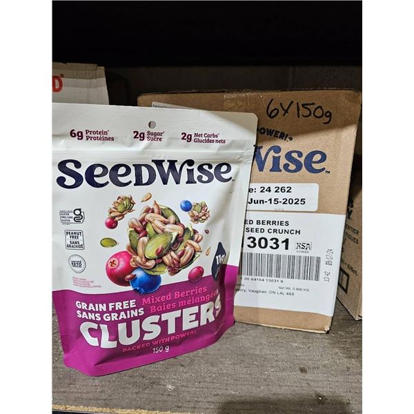 SeedWise Mixed Berries Clusters Grain-Free 150g