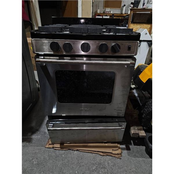 Whirlpool WFG500M4HS00 Stainless Steel Gas Range with Oven