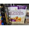 Image 1 : Crunchmaster Rice Crackers Box – Toasted Sesame and Artisan Four Cheese