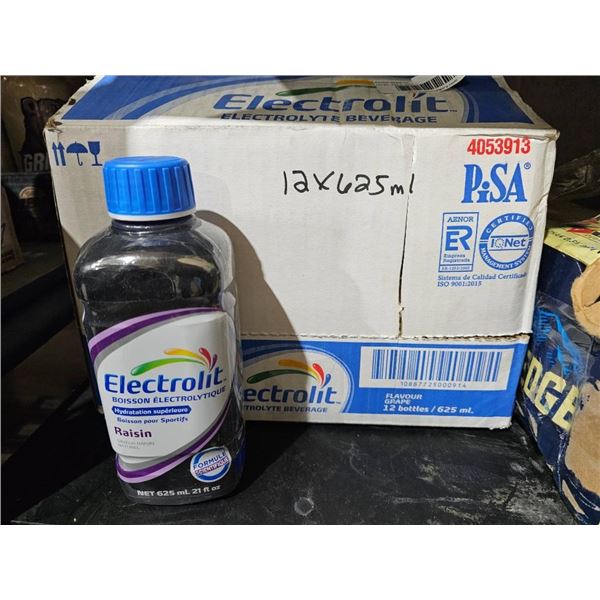 Electrolit Electrolyte Beverage, 12 x 625 mL Bottles