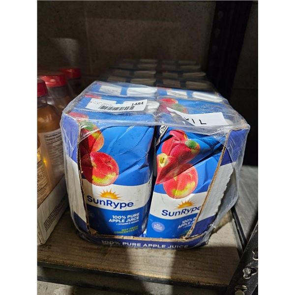 SunRype 100 Percent Pure Apple Juice 12x1L Containers