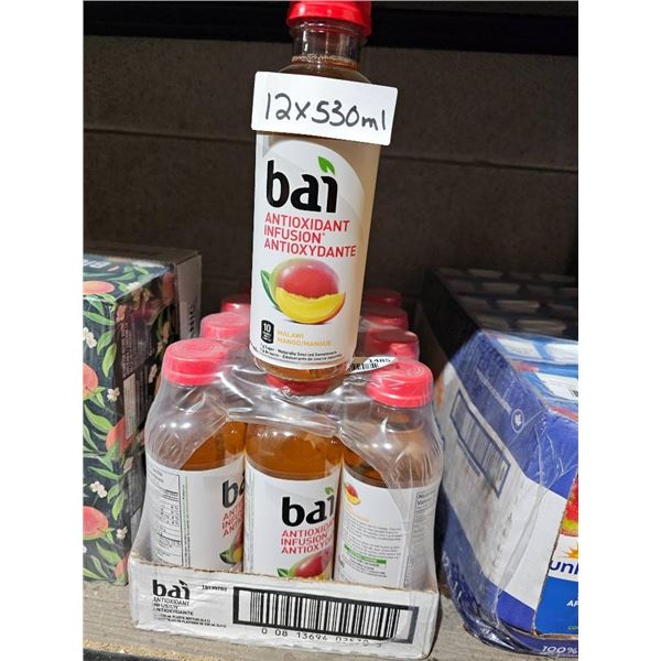 Bai Antioxidant Infusion Mango Drink 12 x 530ml