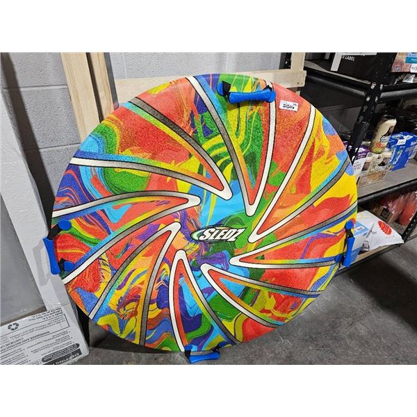 Sledz Mega Disc 45 in Snow Sled, Multicolor