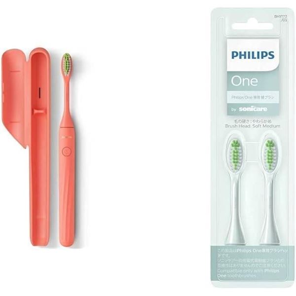 Philips One By Sonicare Battery Toothbrush in Coral