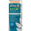 Image 2 : Sylvania Stay-Lit Platinum LED C9 Lights, 2 Sets of 50