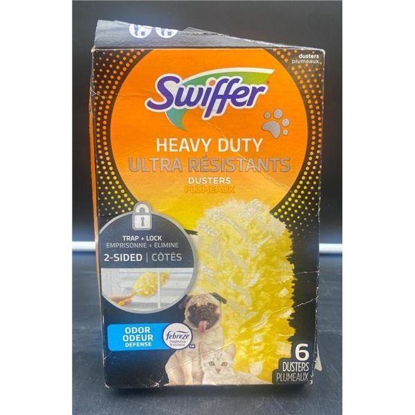 Swiffer Heavy Duty Ultra Resists 6-Duster Refill Set with Febreze