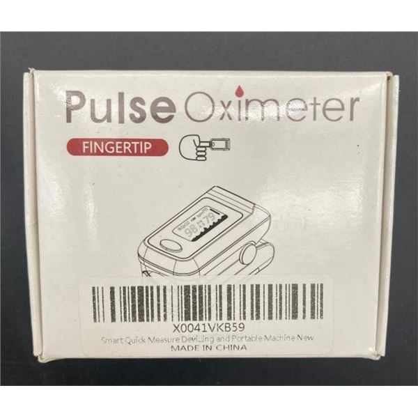 Fingertip Pulse Oximeter with Manual and Original Box