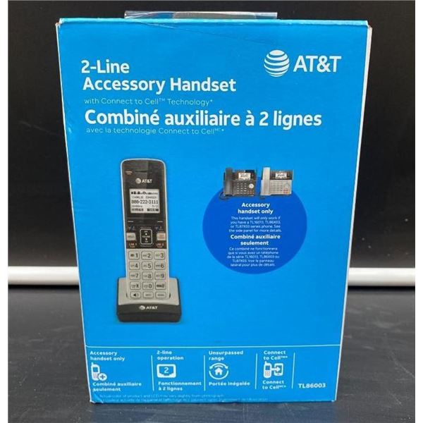 AT&T TL86003 2-Line Accessory Handset With Bluetooth