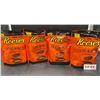 Image 1 : Lot of 4 Reese’s Dark Chocolate Thins Minces 165g Each