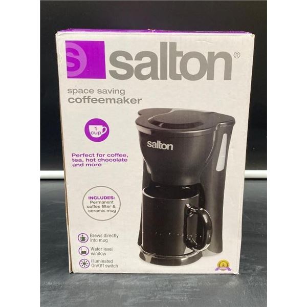Salton Space Saving Coffeemaker, Model CM1337