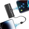 Image 1 : Lot of 2 Mini Power Banks with Lightning and Type-C Compatibility