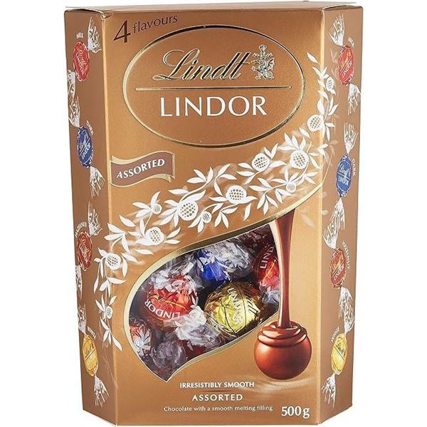 Lindt Lindor Assorted Chocolate 900g Box