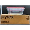 Image 2 : Pyrex Airtight Leak-Proof Glass Food Storage Container with Lid