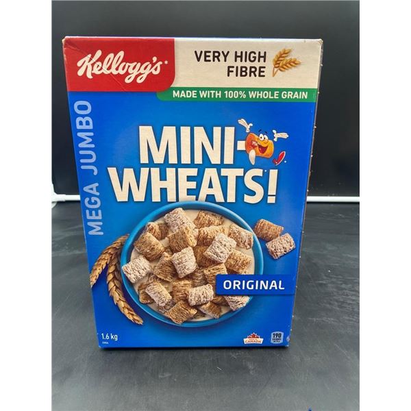Kellogg’s Mini-Wheats Original Cereal, 1.6 kg Box