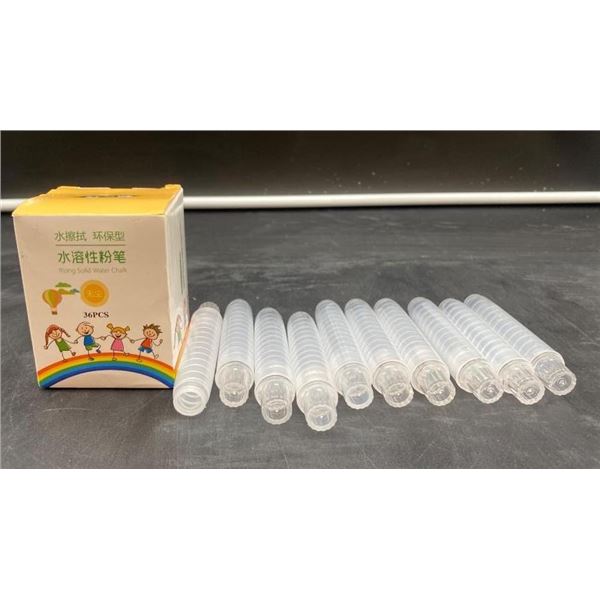 Box of 36 Rising Solid Water Chalk Pieces