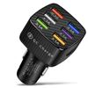 Image 1 : Fast 15A Car Charger With 6 USB Ports QC 3.0