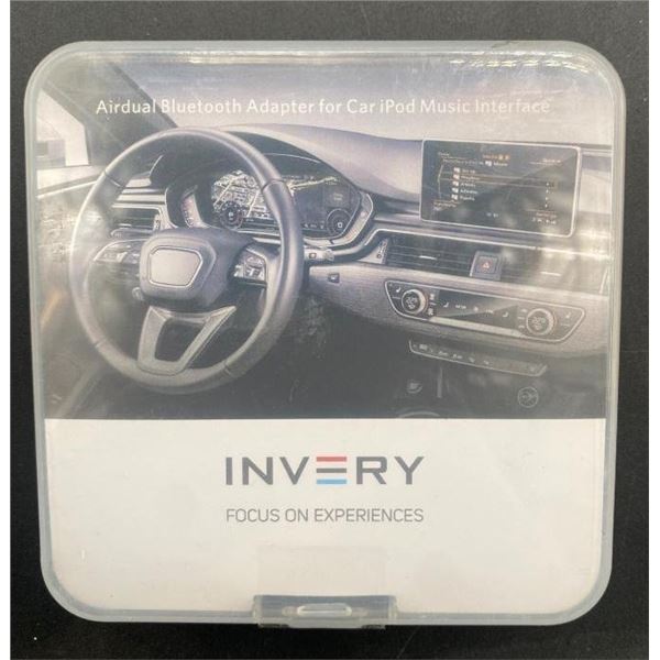 Invery Airdual Bluetooth Adapter for Car iPod Music Interface