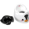 Image 1 : Fisher-Price Penguin-Themed Children’s Potty Chair for Training