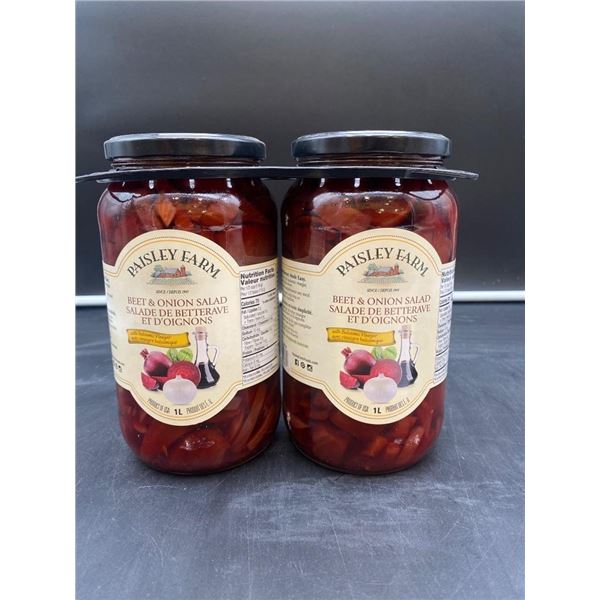 Paisley Farm Beet and Onion Salad, 1L (Two Jars)