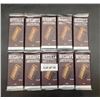 Image 1 : Lot of 10 Hershey’s 100g Creamy Milk Chocolate Bars
