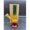 Image 1 : Glass Water Pipe With Multicolor Gradient Design