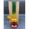Image 3 : Glass Water Pipe With Multicolor Gradient Design