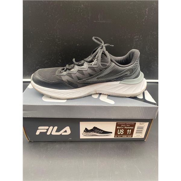 Fila Suspence Energized black Mens 11 Running shoes