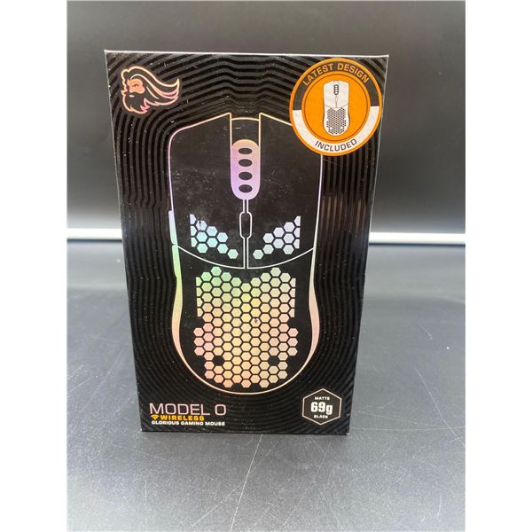Glorious Black Gaming Mouse Wireless - Model O Wireless Mouse - RGB 68g