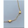 Image 2 : Gold-Tone Necklace With Heart-Shaped Pendant Accents