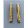Image 2 : Two Glass Vials Containing Gold Flake Material