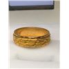 Image 2 : 22K GP Yellow Gold Patterned Ring