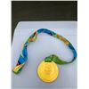 Image 1 : Olympic Gold Medal Replica from Rio 2016 Games