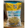 Image 2 : Case of 16 Bags of 59th Street Food Salt & Vinegar Chips 140g