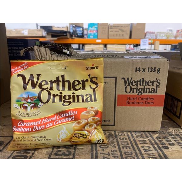 Werther’s Original Hard Caramel Candies 14-Pack (135g)