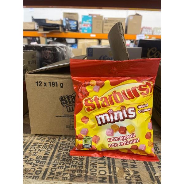 Starburst Minis Case – 12 x 191g – Original Flavor