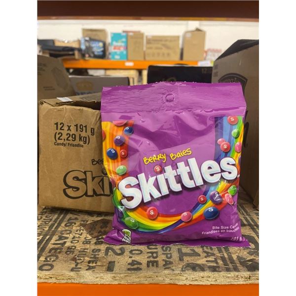 Skittles Berry Baites, 12 x 191 g Box Set