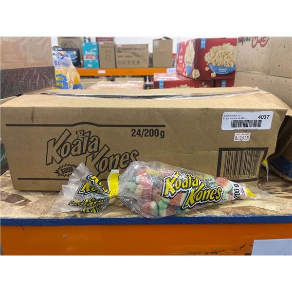 Koala Kones Sour Candy 24x200g Original Packaging