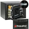 Image 1 : Voncabay Money Safe Box for Home with Sensor Light & Fireproof Money Bag for Cash Safe, Security Saf