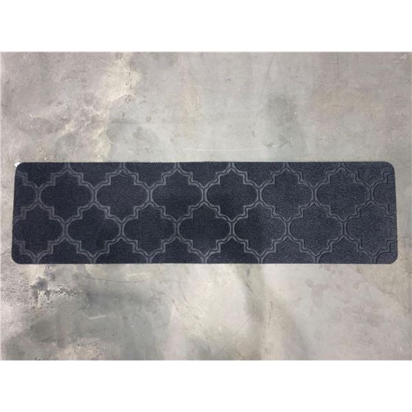 Set Of Gray Mats With Patterned Surface 8" x 30"