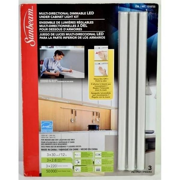 Sunbeam Multi-Directional Dimmable LED Light Kit